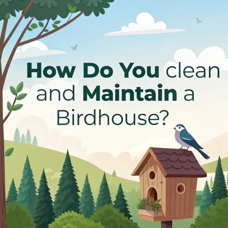 How Do You Clean and Maintain a Birdhouse? A Step-by-Step Guide