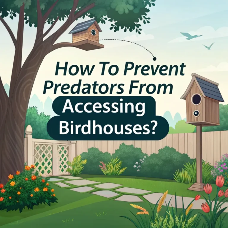 How to Prevent Predators From Accessing Birdhouses? Expert Advice and Solutions