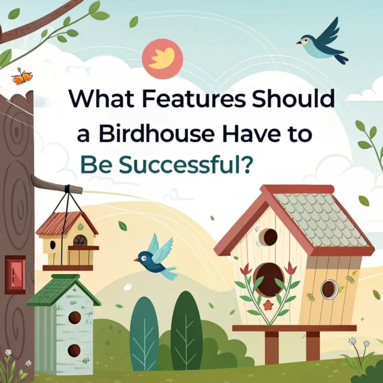 What Features Should a Birdhouse Have to Be Successful? A Comprehensive Guide