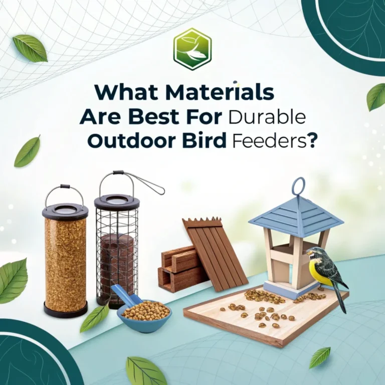 What Materials Are Best for Durable Outdoor Bird Feeders?