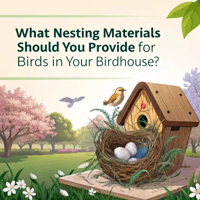 What Nesting Materials Should You Provide for Birds in Your Birdhouse?