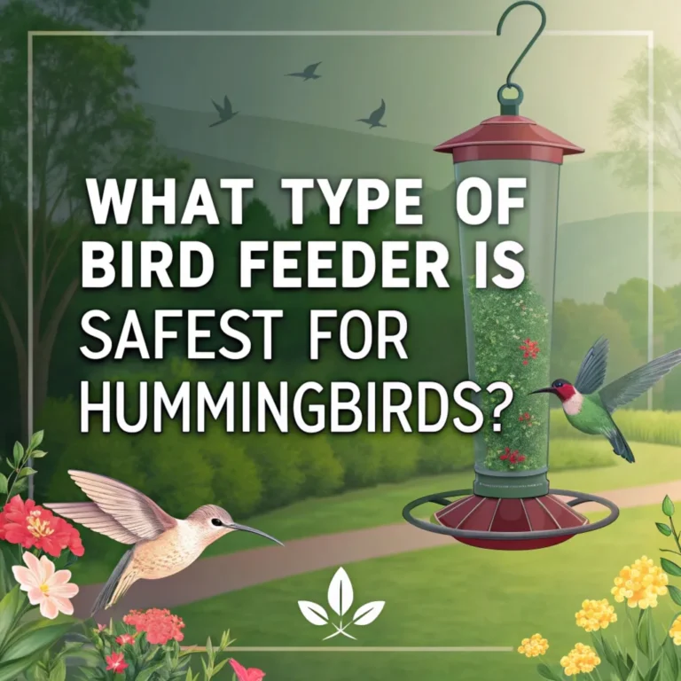 What Type of Bird Feeder is Safest for Hummingbirds?