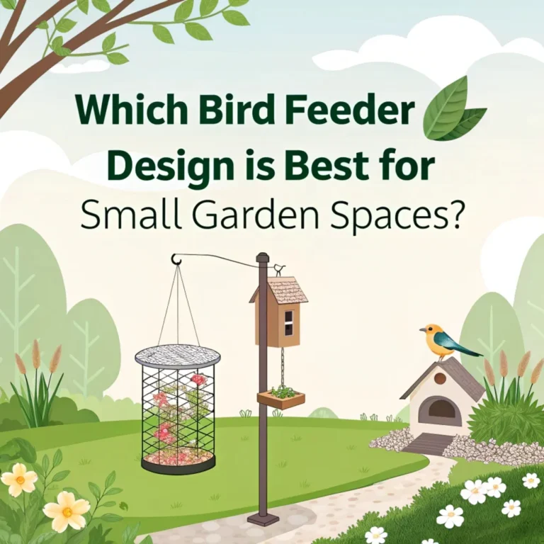 Which Bird Feeder Design is Best for Small Garden Spaces?