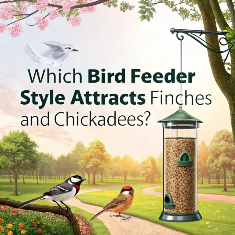 Which Bird Feeder Style Attracts Finches and Chickadees?