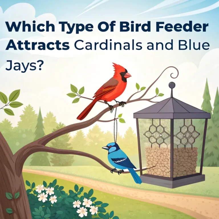 Which Type of Bird Feeder Attracts Cardinals and Blue Jays?