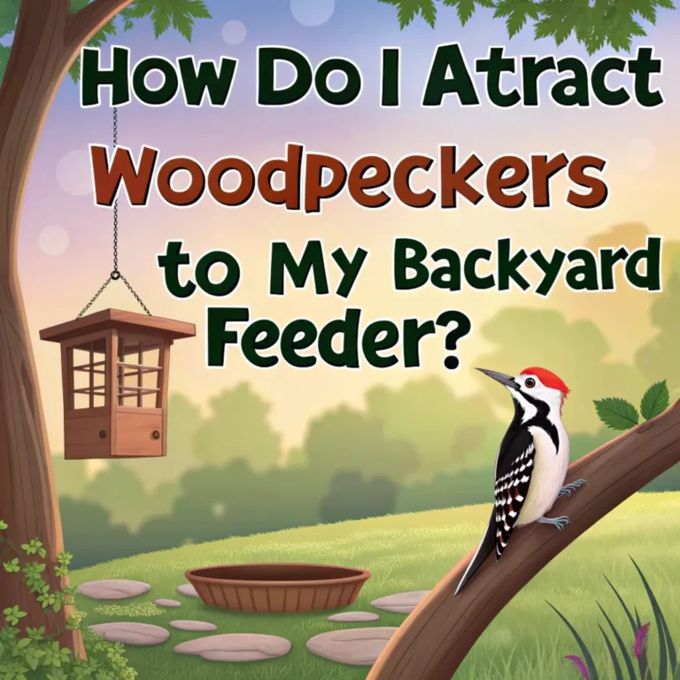 How Do I Attract Woodpeckers to My Backyard Feeder?