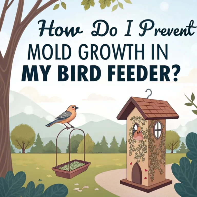 How Do I Prevent Mold Growth in My Bird Feeder?