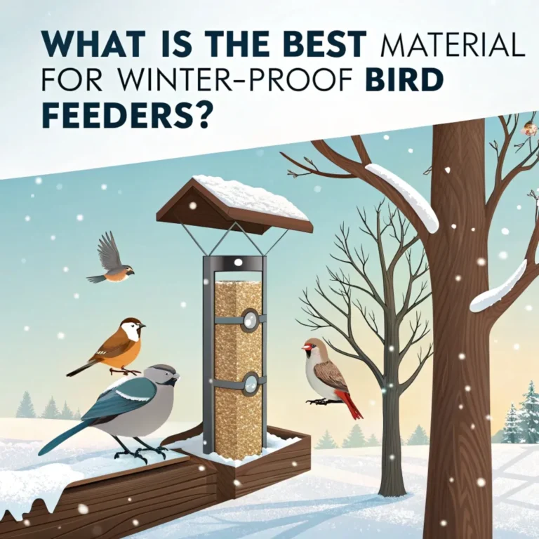 What is the Best Material for Winter-proof Bird Feeders?