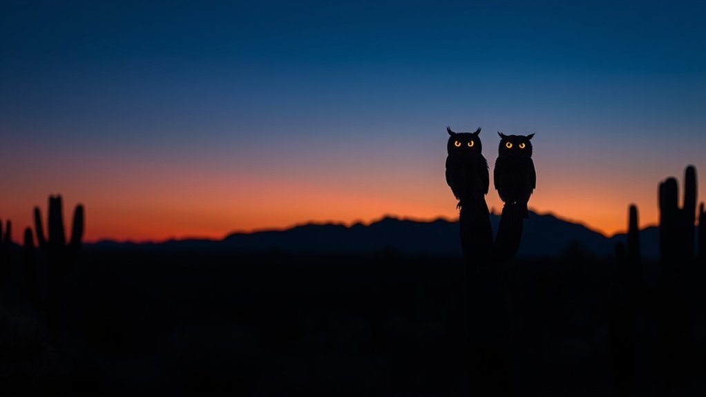 best owl spotting times
