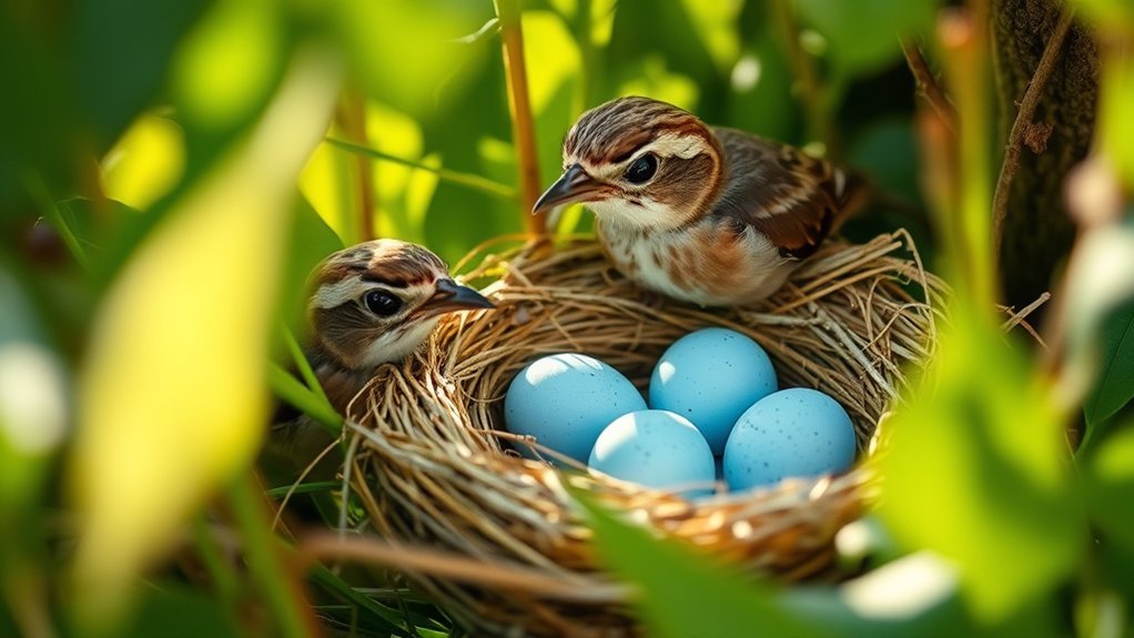 birds that lay blue eggs