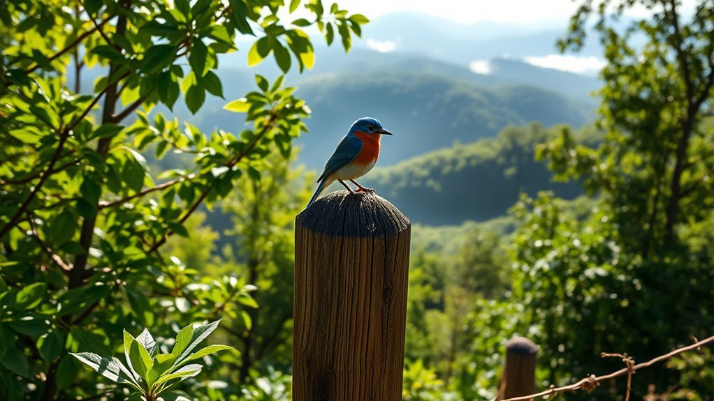 birdwatching in smoky mountains
