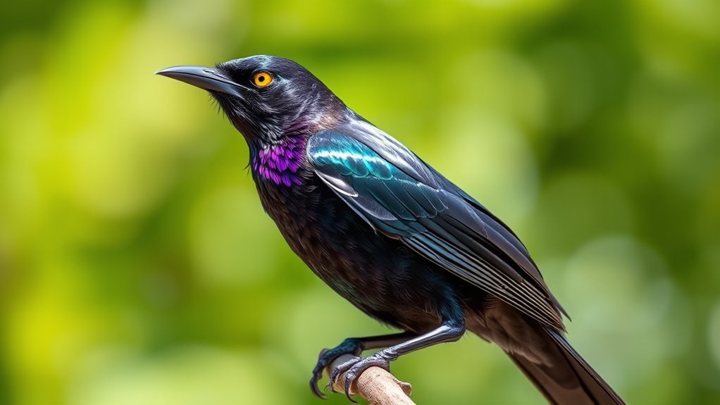 common grackle bird species