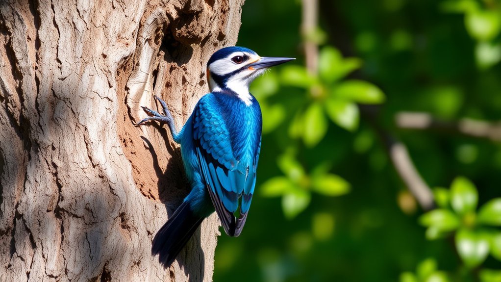 distinctive plumage and size