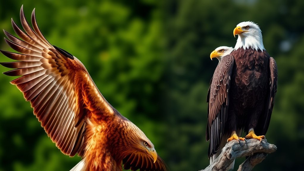 eagle species comparison highlights