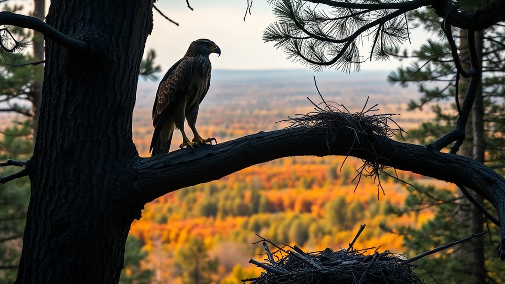 hawk nesting locations explained