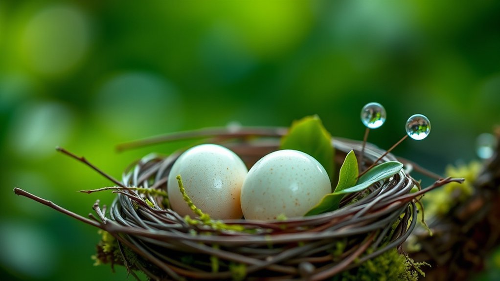 hummingbird egg structure details