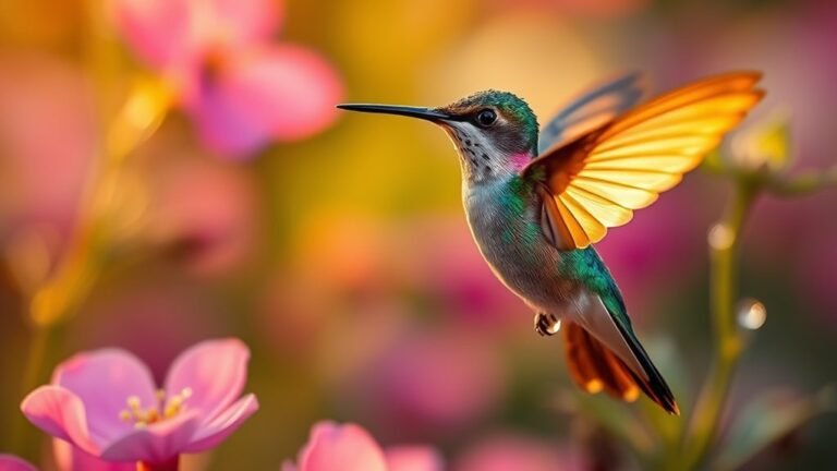 hummingbird represents joy and love
