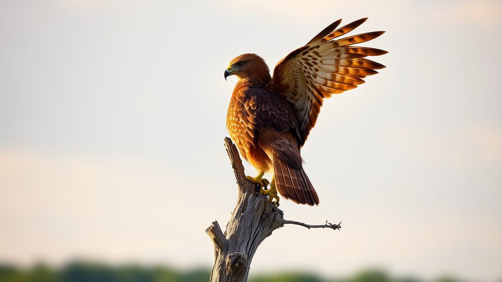 majestic bird of prey