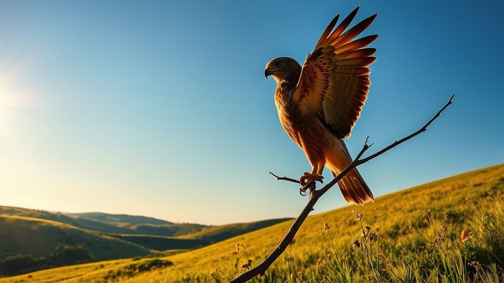 majestic bird of prey