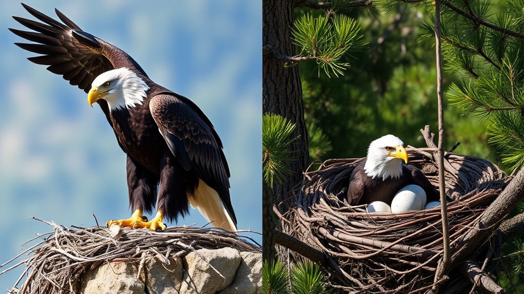 nesting building reproduction behaviors