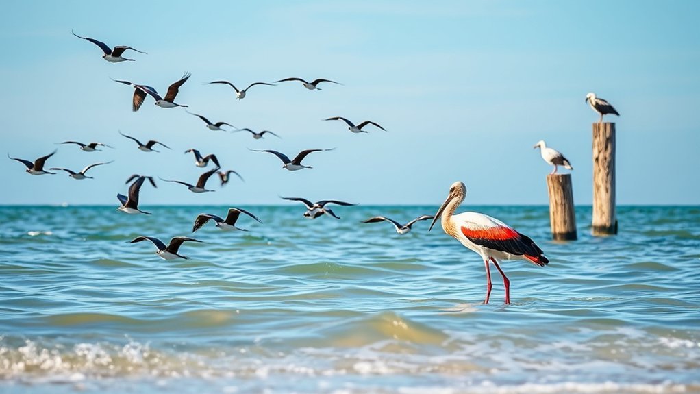north carolina coastal avian species