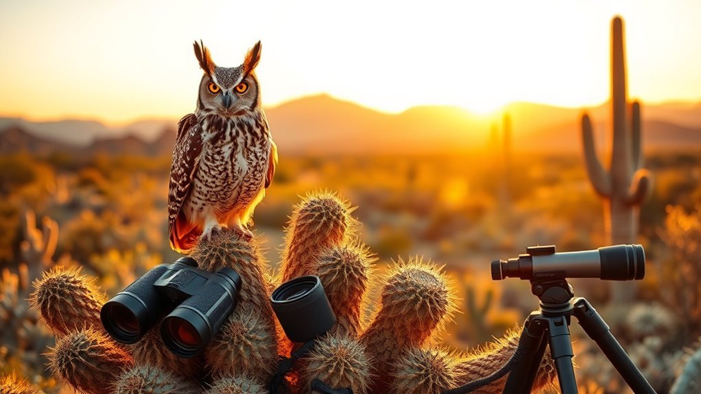 owl watching essential equipment