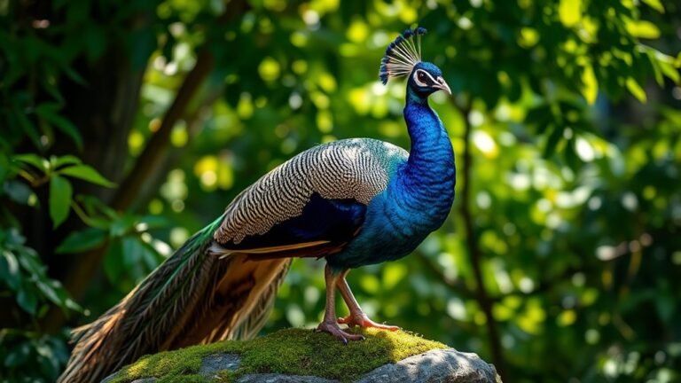 peacock female characteristics explained