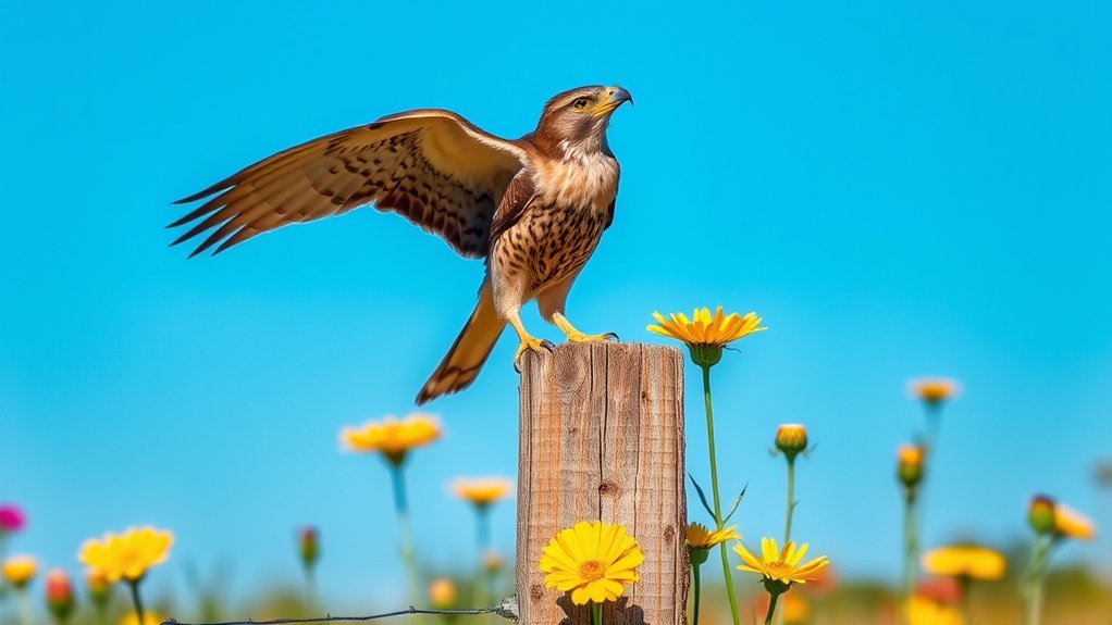 small agile predatory bird