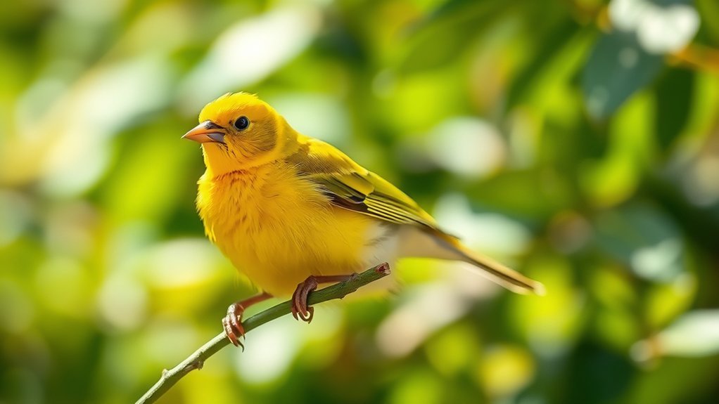 small colorful songbird species