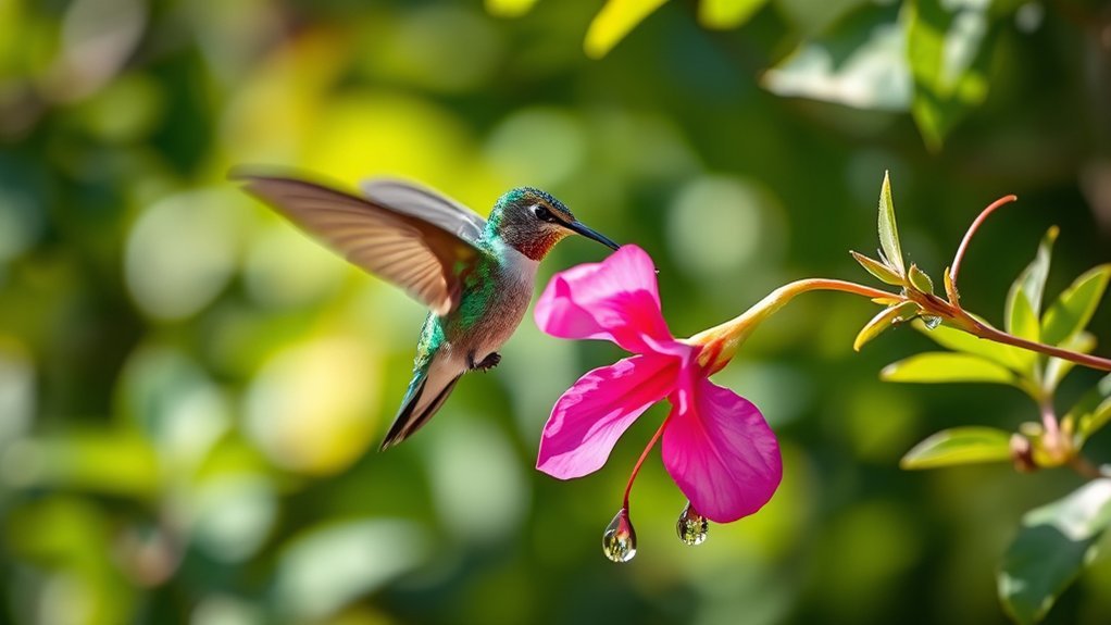 tiny vibrant desert bird