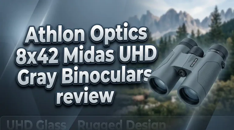 Athlon Optics 8×42 Midas UHD Gray Binoculars Review 2026: Worth the Hype?